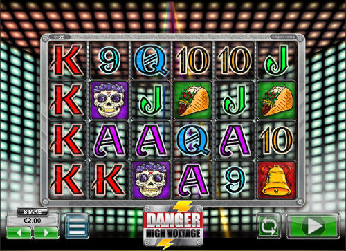 Danger High Voltage free slot