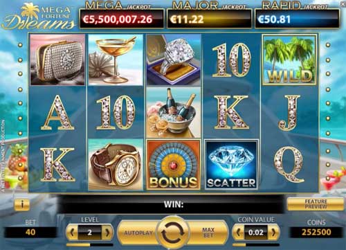 Mega Fortune Dreams jackpot